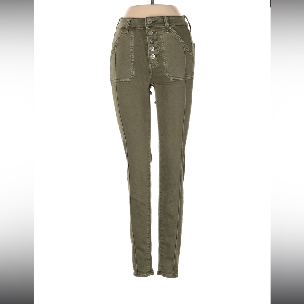 American Eagle Olive Green Skinny Jeggings